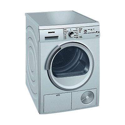 Siemens WT46E381GB Condenser Tumble Dryer, 7kg Load, B Energy Rating, White